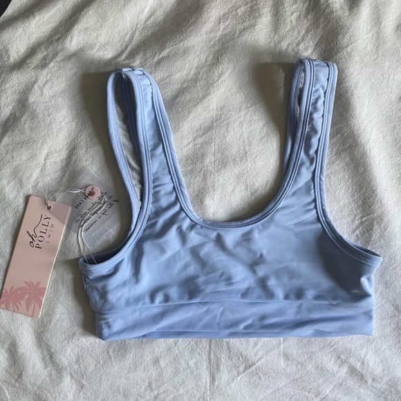 BNWT oh Polly blue bikini top - Picture 3 of 3